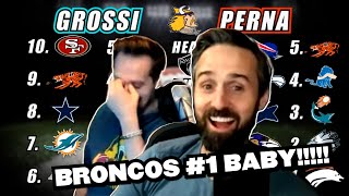 Grossi amp Perna Compare their Week 9 Power Rankings Absurdity [upl. by Yur490]