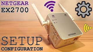 NETGEAR EX2700 WiFi Extender • Unboxing Installation Configuration [upl. by Haduhey]