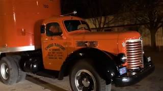 Schneider National ‘s 1949 International truck named “Vinny” [upl. by Domenech]