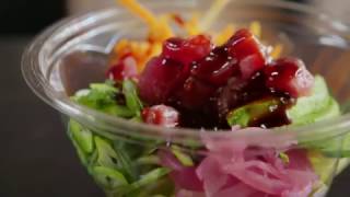 VEGGED Episode 3  Chef Jordan Andino Poke Bowl with Veggie Bullet 30 [upl. by Michaelina]