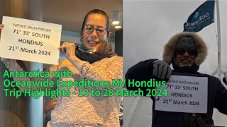 Highlights of our Antarctica Trip from 13 to 28 March 2024 [upl. by Sanoy]