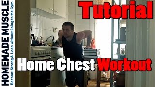 How to do Dips at Home  Chest Workout [upl. by Yentroc39]