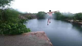 Cliff Jumping at St Cloud Quarries  GoPro HERO9 [upl. by Zildjian]