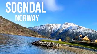 Sogndal Norway 🇳🇴  Spring Walking Tour [upl. by Dlareme362]