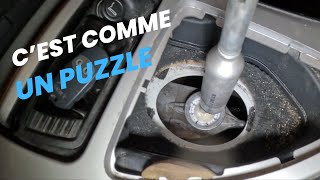 Réviser la TRINGLERIE du levier de vitesse sur BMW E91 [upl. by Rebel]