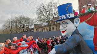 Köln Karneval 2024 Rosenmontag Kölner Karneval Cologne carnival 2024 Kamelle Alaaf [upl. by Waltner]