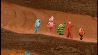 Yo Gabba Gabba  Follow the Oskie Bugs song [upl. by Enale]