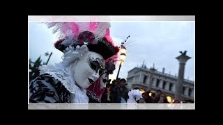 Fotogalería Con máscaras celebran carnaval en Venecia [upl. by Amena]