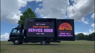 Digital Ads Moving Orlando FL  Mobile Billboard LED Truck In Orlando [upl. by Yrolg]