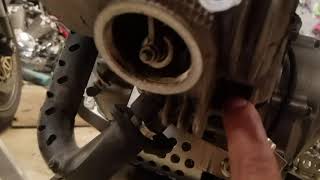 Yamaha TTR50 Top End Valves Timing [upl. by Kirven308]