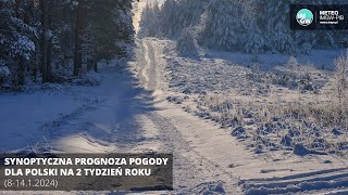 IMGWPIB Synoptyczna prognoza pogody dla Polski na 2 tydzień roku 81412024 r [upl. by Towny]