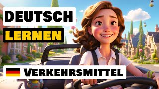 Verkehrsmittel  Learn German A2B1  Listen amp Speak  Practice German Listening amp Speaking Skills [upl. by Bartlet138]