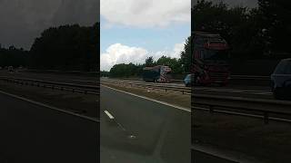 Truck Spotting Grangemouth Slip Road Falkirk District Scotland UK [upl. by Larsen592]