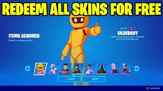 How To Get All Fortnite Skin Redeem Codes For Free [upl. by Sorrows]