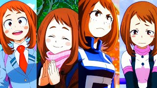 My Hero Academia URARAKA TWIXTOR 4K CC AND NO CC [upl. by Ahsenat922]