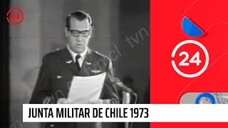 Junta Militar 73  24 Horas TVN Chile [upl. by Abocaj]