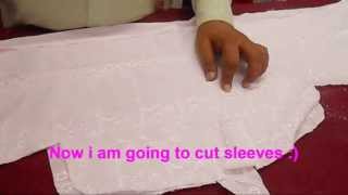 Simple Salwar Kameez Cutting MethodEasy And Quick Kameez Cutting Tutorial [upl. by Eegnat]