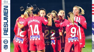 HIGHLIGHTS  Alavés 12 Atlético de Madrid  Copa de la Reina  Shei y Bøe Risa [upl. by Arodnahs777]