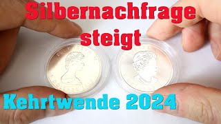 2024 Gutes Jahr für Silber  Silbernachfrage steigt Extrem [upl. by Waldner]