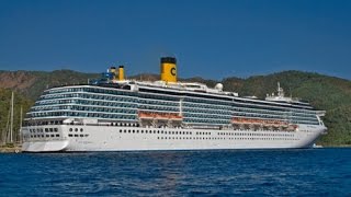 Costa Mediterranea Tour 4K Ultra HD Cruises Ship Tour Greek Islands [upl. by Kcirddehs]