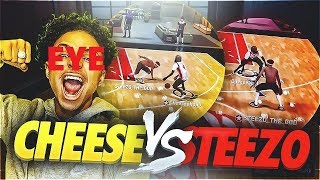 CHEESEAHOLIC TRIES TO EXPOSE STEEZO GONE WRONG 1v1 ANKLES BROKEN REVENGE  RAGE NBA 2K18 [upl. by Thedric]