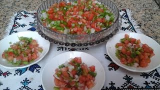 Salade marocaine rafraichissanteسلطة مغربية منعشة [upl. by Edras]