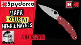 🇺🇸 Spyderco UKPK Heinnie Haynes Edition  EDC  UNBOXING  G10  HH  UK Legal  EDC  Pocketknifes [upl. by Aitra]