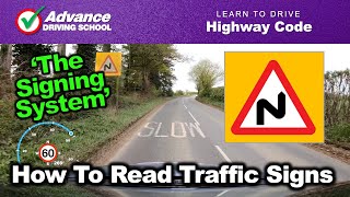 How To Read Traffic Signs  Learn to drive Highway Code [upl. by Kurth]