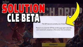 Solution Bug CLÉ BETA Marvel Rivals Bug Out of Stock [upl. by Drislane]