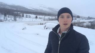 Christoffer Lindhe Videoblogg Dovrefjell 20141130 [upl. by Delos89]