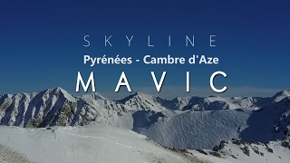 Mavic Pro  Skyline  Cambre dAze Pyrénées Orientales [upl. by Sinai]