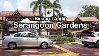 【4K】Serangoon Gardens walking tour in Singapore with Binaural Audio [upl. by Pris]