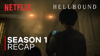 6minute summary of Hellbound Season 1  Netflix ENG SUB [upl. by Ecurb940]