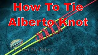 Alberto Knot Animation  How To Tie Alberto Knot [upl. by Nadnal735]