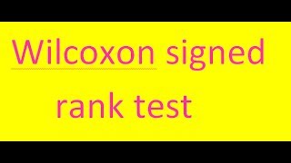 critical values of the wilcoxon signed ranks test [upl. by Oimetra]