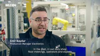 Digital Transformation at Belden’s Manufacturing Plant in Germany [upl. by Notgnihsaw]