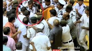 Shameful Kerala assembly protest by LDF MLAs against KM Manis budget [upl. by Liahkim462]