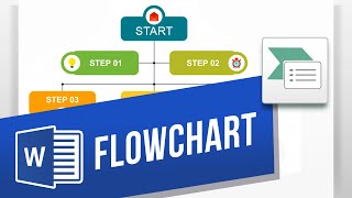 How to Make a Flowchart in Word  Create a Flowchart with SmartArt [upl. by Hein]