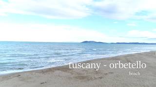 Tuscany Orbetello  Italy  DJI Phantom 4 Pro Drone Footage 4K [upl. by Marjie]