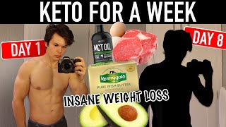 I Tried The Keto Diet For A Week  Ketogenic Diet Results  Best Weight Loss Diet [upl. by Edrei]