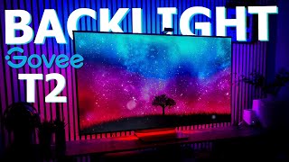 Govee T2 TV Backlight Set Up amp Review  Take your TV to the Next Level [upl. by Teddman934]