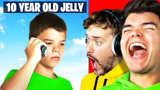 Reacting To 10 Year Old JELLY With Crainer [upl. by Eniaj]