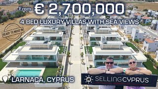 4 bedroom luxury villas with sea view for sale in Larnaca Cyprus [upl. by Anila]