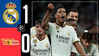 Real Madrid 10 FC Union Berlin  HIGHLIGHTS  Champions League [upl. by Adams]