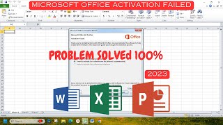 Product Activation Failed Office 2019  Microsoft office activation Wizard Product Activation Failed [upl. by Enelrats824]