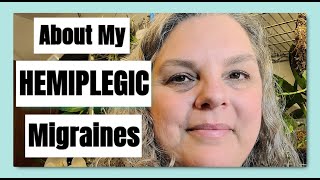 WHAT HEMIPLEGIC MIGRAINES LOOK LIKE FOR ME CHRONIC MIGRAINES CHRONIC ILLNESS VLOGGER [upl. by Bil50]