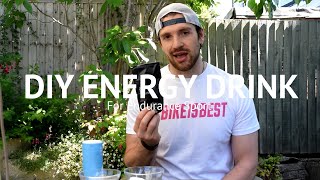 DIY Energy Drink  Save Money Train Harder [upl. by Neenej]