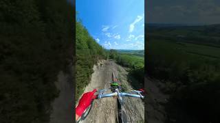 New Big Jump Line  Caersws Bike Park [upl. by Aciemaj]