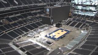 Cowboys Stadium  Conversion Timelapse [upl. by Zack492]