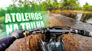 ATOLEIROS E AREIA NA TRILHA DE MOTO [upl. by Elyk]